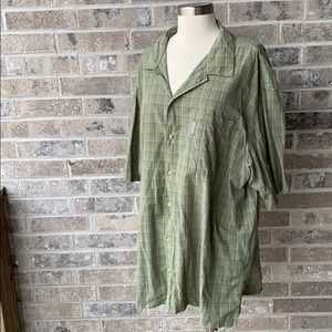 Columbia Summer Outdoor Hiking Plaid Camp Shirt